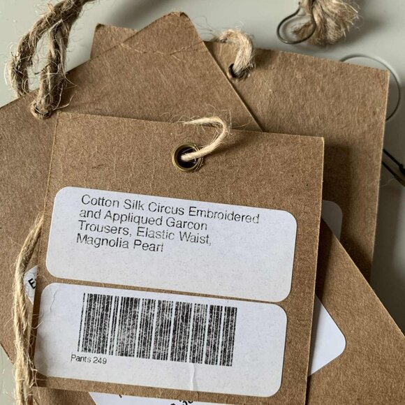 Magnolia Pearl ELEPHANT CIRCUS Silk Pants Moon Star Fireworks Clown Rare Relic - Picture 2 of 16